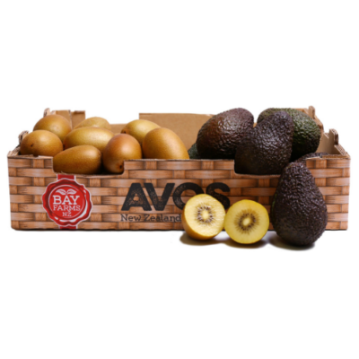 10 Avocados and 18 Gold Kiwifruit